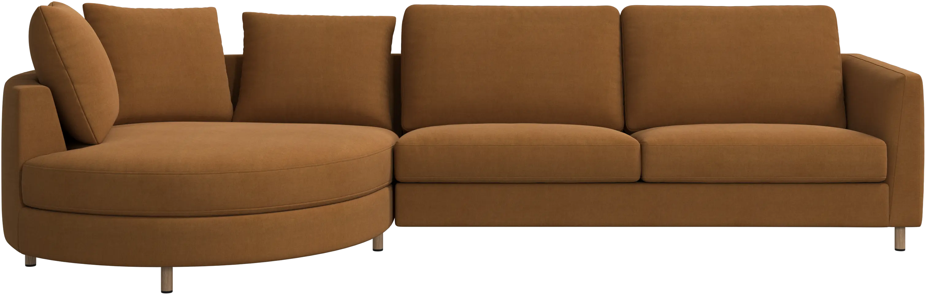 Indivi sofa with chaise longue left